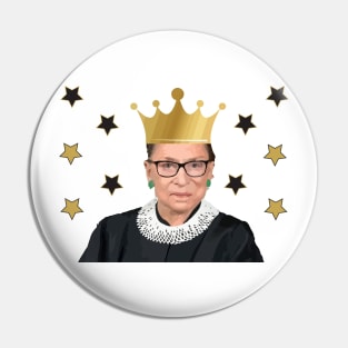 Queen Ruth Bader Ginsburg Pin