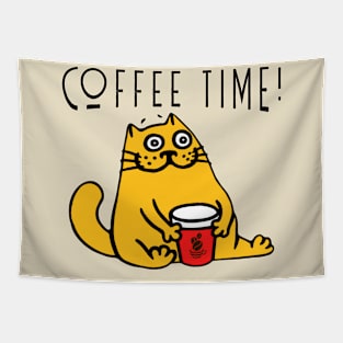 Coffee Time Tapestry