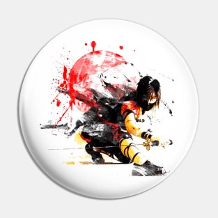 Asian Assassin Pin