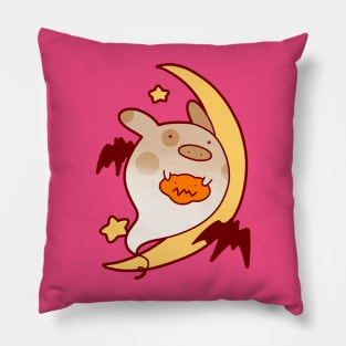 Halloween Ghost Pig Pillow