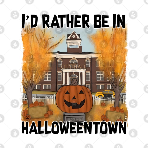 I'd rather be in Halloweentown by Coffee And