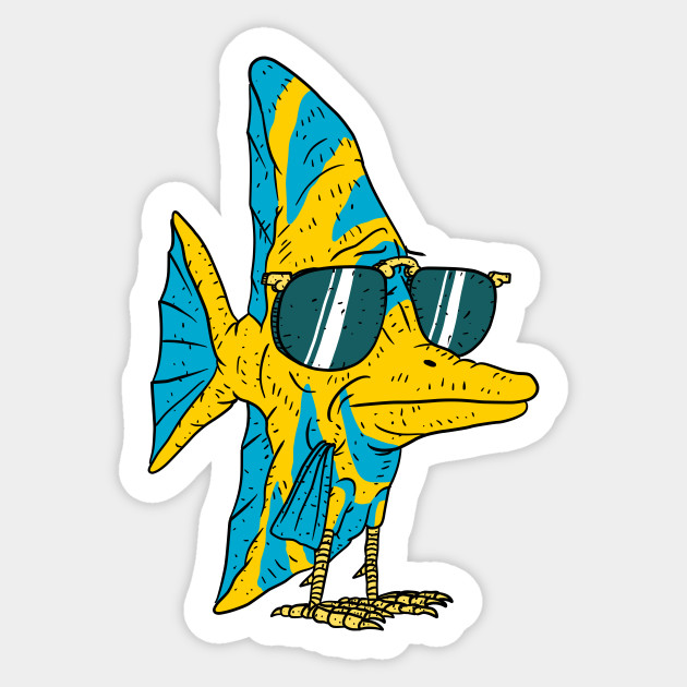 fish wearing sunglasses