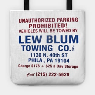 Lew Blum Towing Tote