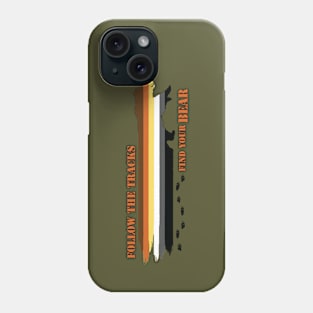 Bear Tracks Phone Case