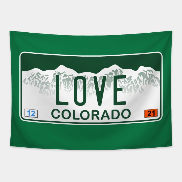 Colorado - Love Tapestry by zealology