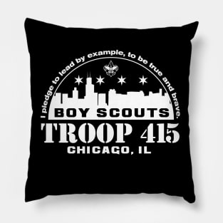 Troop 415 Chicago Pillow