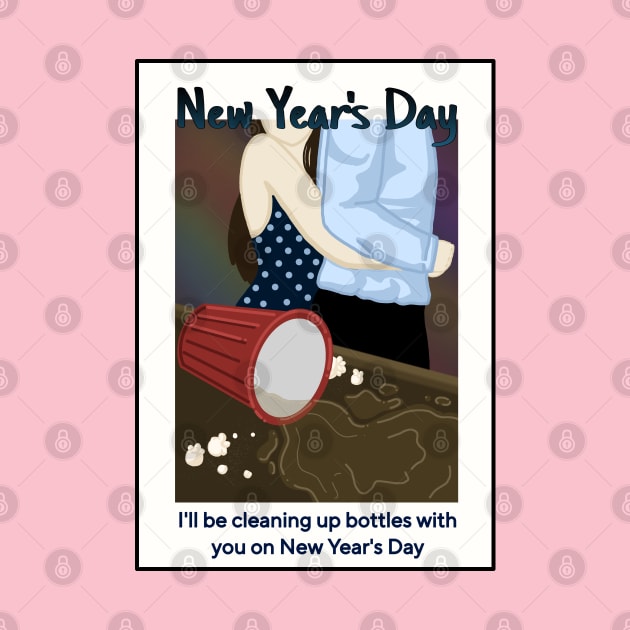 NEW YEAR'S DAY CARD | LYRICS by ulricartistic