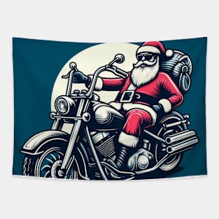 Santa’s Midnight Ride Tapestry