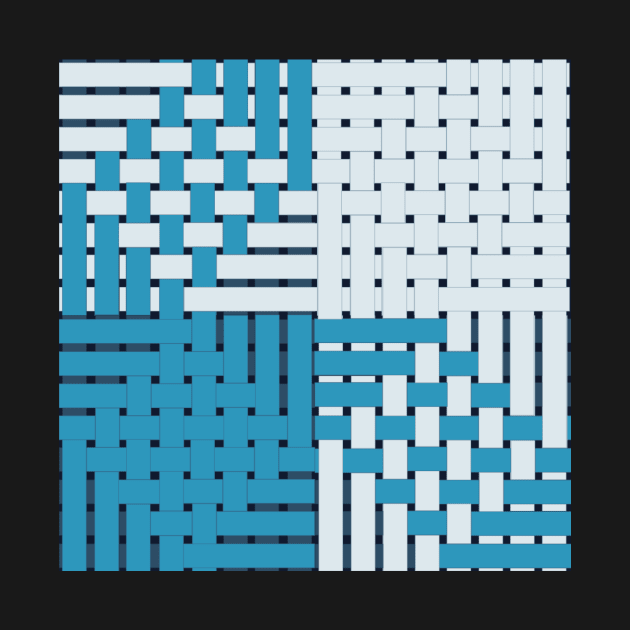 8 Shaft Woven Pinwheel Pattern by seekingcerulean