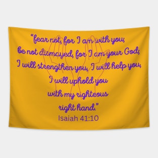 Isaiah 41:10 Tapestry