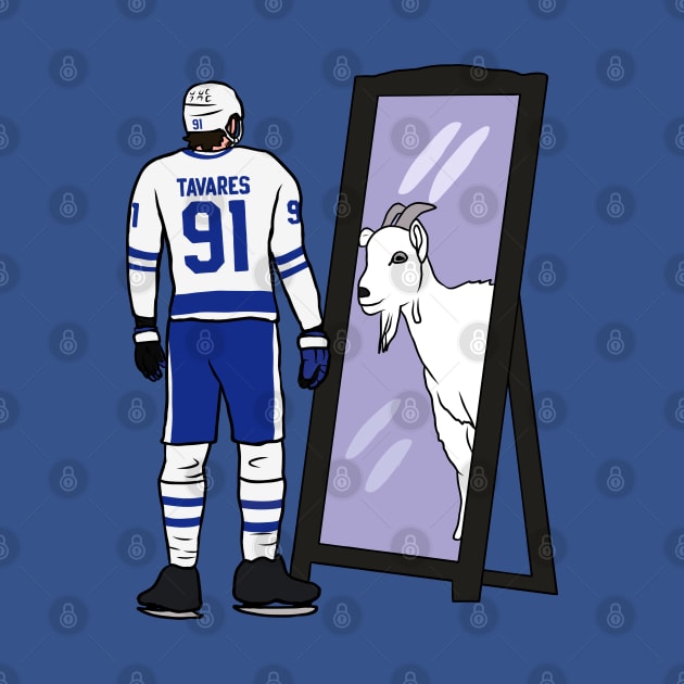 John Tavares Mirror GOAT by rattraptees