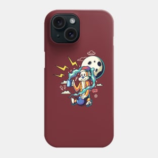 Hobbes electric bomber Phone Case