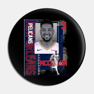 New Orleans Pelicans CJ McCollum 3 Pin