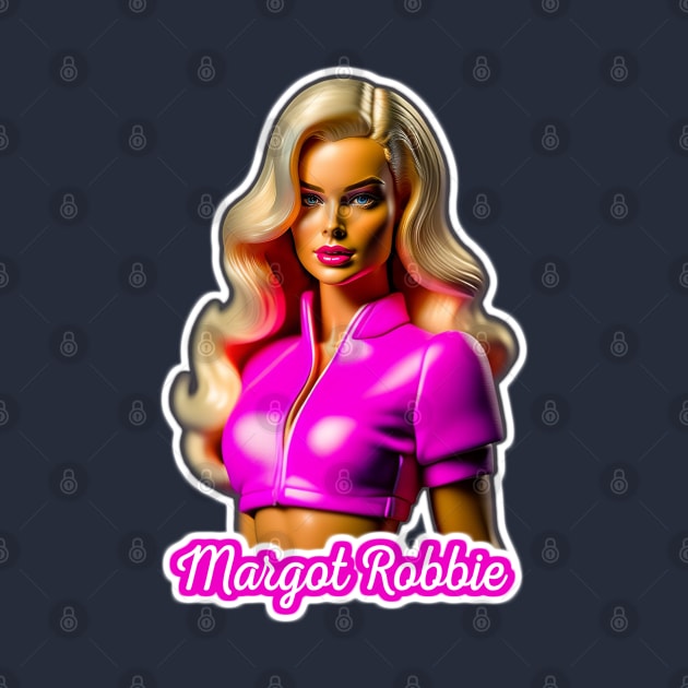 Margot Robbie-Barbie Style by Mr.PopArts