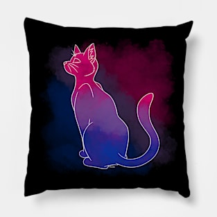 LGBT+ Cats: Bi Pillow