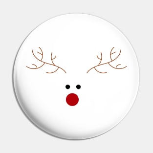 Rudolph Reindeer Pin