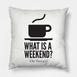 Weekend in Downton Abbey Pillow