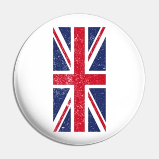 UK - United Kingdom worn Flag Pin