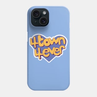 4*TOWN sticker from music video Phone Case
