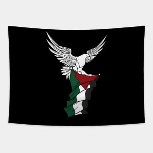 Palestinian Bird Palestinian Flag Palestine Tapestry