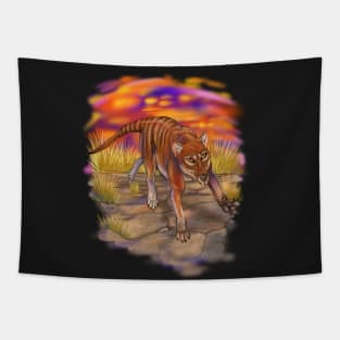 Tazzy Tiger Tapestry