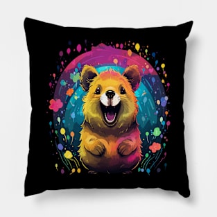 Quokka Happiness Pillow