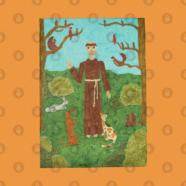 Saint Francis of Assisi by DebiCady