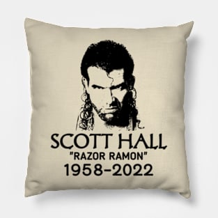 scott hall t-shirt Pillow