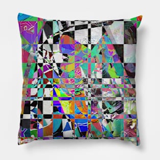 Mosaic Mountain Pillow