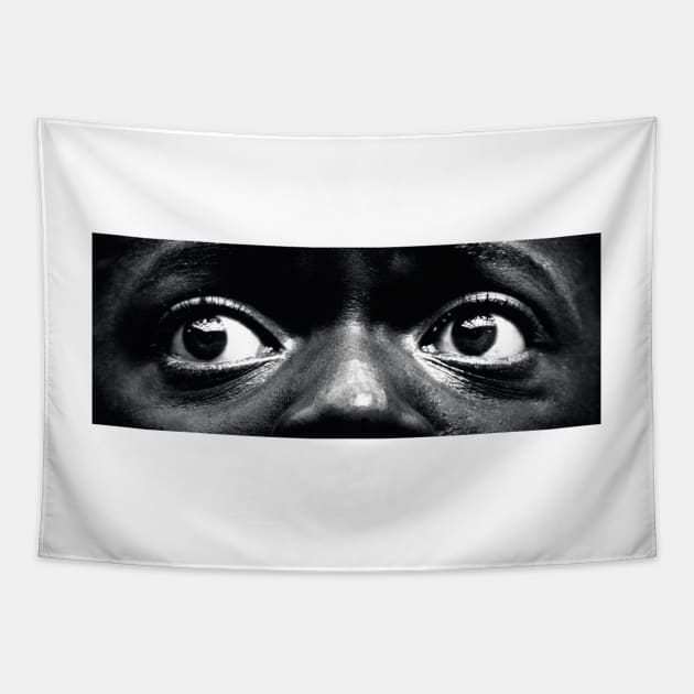 GET OUT POSTER Tapestry by ivanzzzz