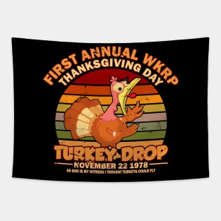 Turkey Drop Vintage Tapestry