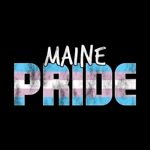 Maine Pride Transgender Flag by wheedesign