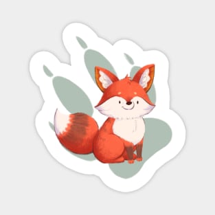 Foxie with A Paw Magnet