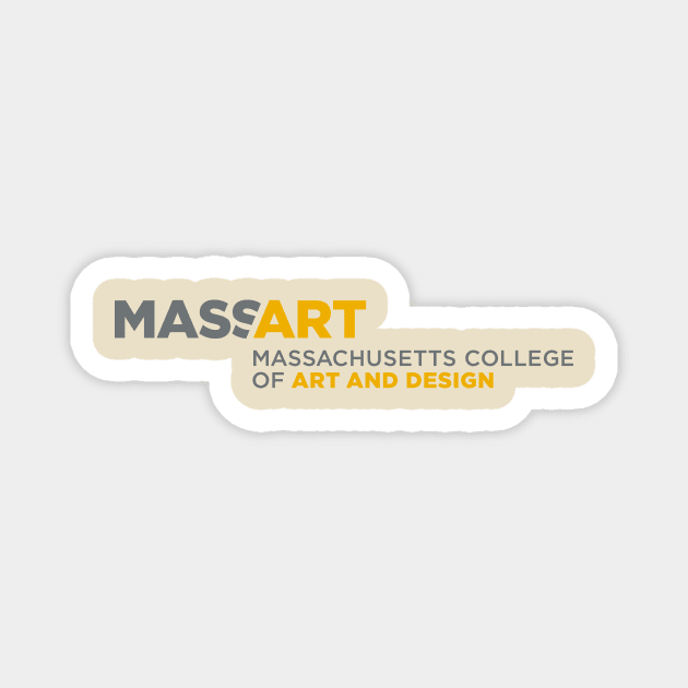 MassArt college Magnet by Bruïne