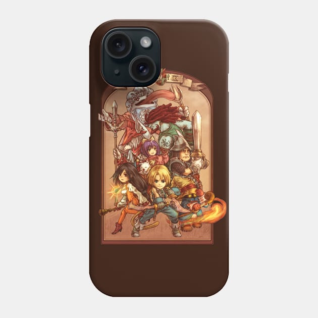 F.F. IX Phone Case by DiceSMS