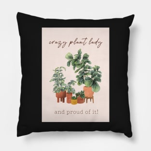 Proud Plant Lady Pillow