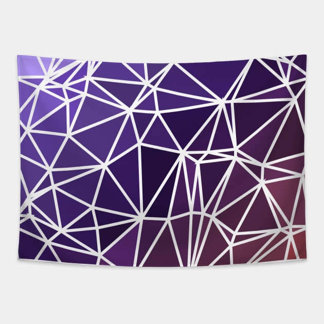 Low Poly Gradient Tapestry by Kaleiope_Studio
