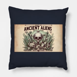 Society of Ancient Aliens Pillow