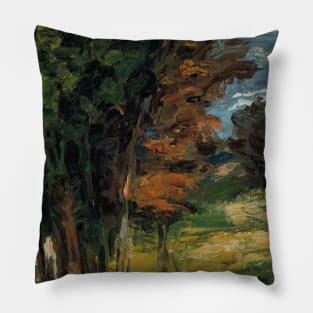 Paysage by Paul Cezanne Pillow