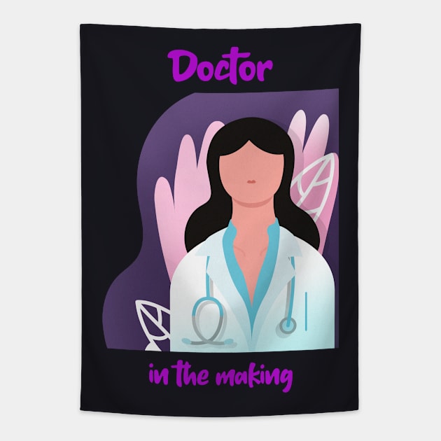 Doctor in the making V-2 Tapestry by Aversome