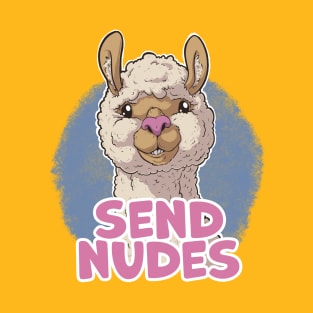 Alpaca Nudes (pink) T-Shirt