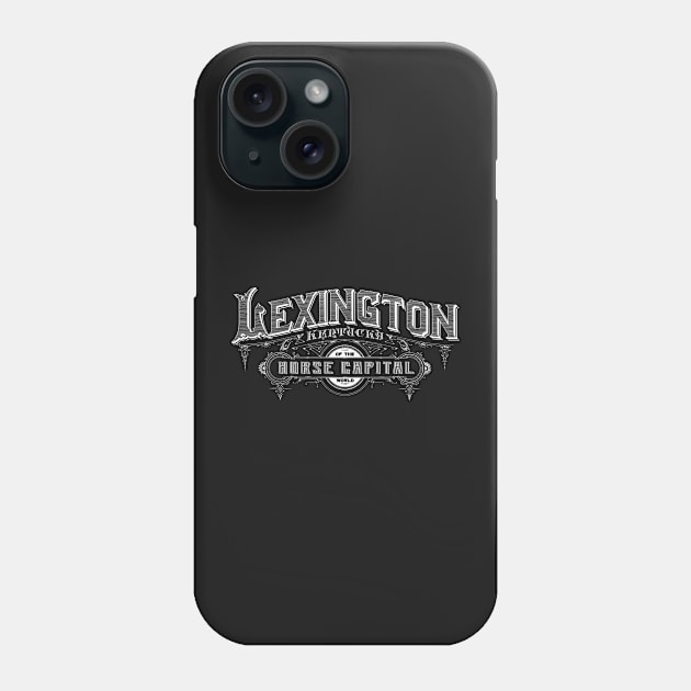 Vintage Lexington, KY Phone Case by DonDota