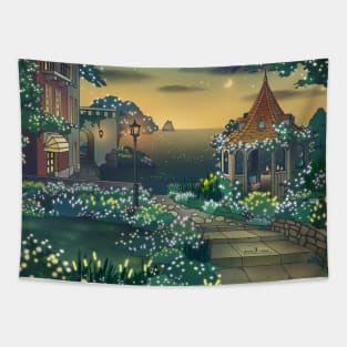 Night In The Garden Tapestry