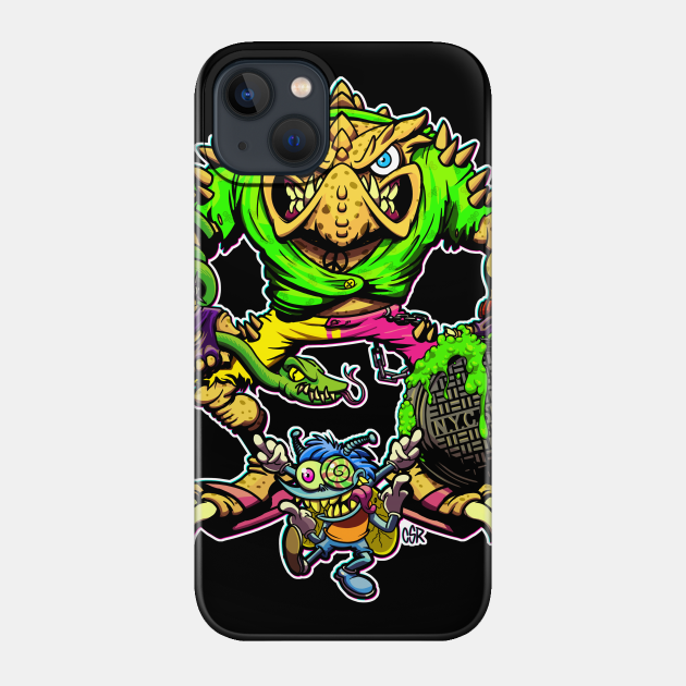 Napoleon Bonafrog fan art - Tmnt Ninja Turtles - Phone Case