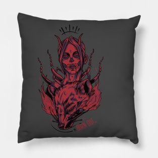 Burn Out Rust Pillow