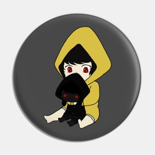 cute six and shadow six chibi Pin