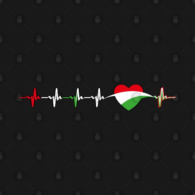 Hungarian heartbeat flag by Catfactory