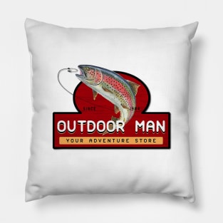 Outdoor Man Pillow