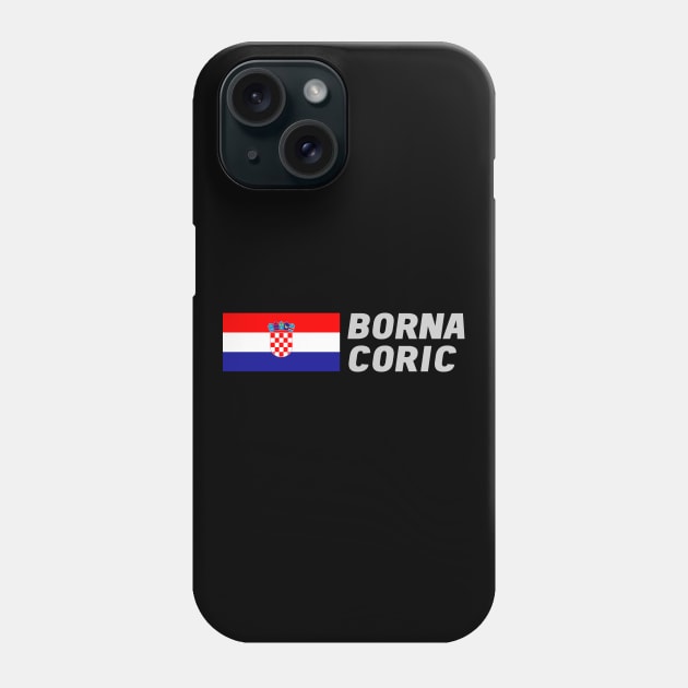 Borna Coric Phone Case by mapreduce