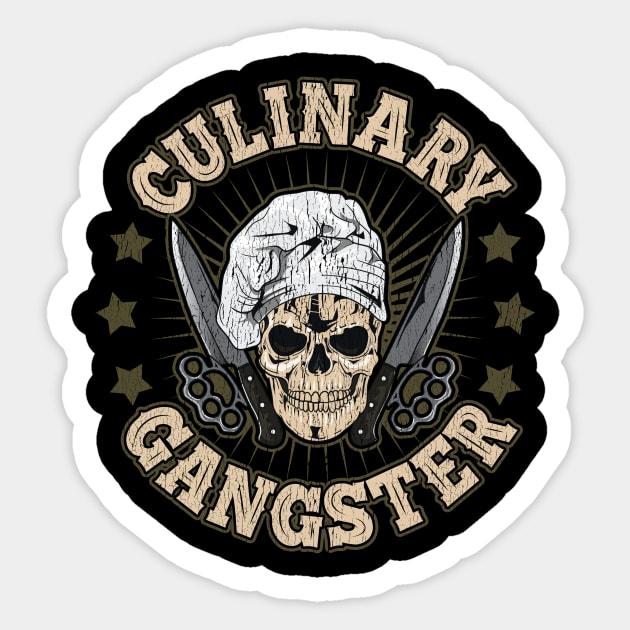 Culinary Gangster Cool Cooking Chef Gifts For Men Shirt & Hoodie 